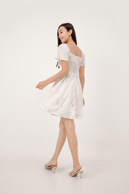 Fields Flutter Sleeve Dress