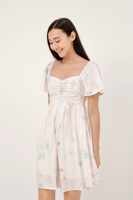 Fields Flutter Sleeve Dress