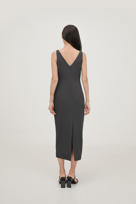 Kristel Ruched Maxi Dress