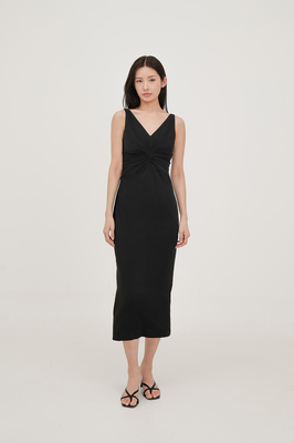 Kristel Ruched Maxi Dress