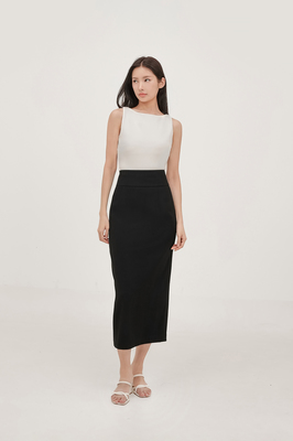 Milena Pencil Maxi Skirt