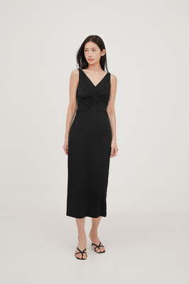 Kristel Ruched Maxi Dress