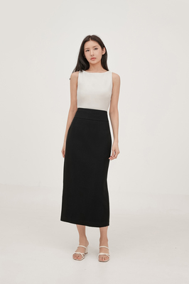 Milena Pencil Maxi Skirt