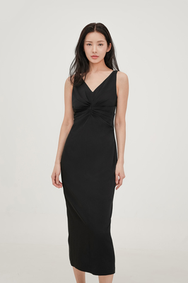 Kristel Ruched Maxi Dress