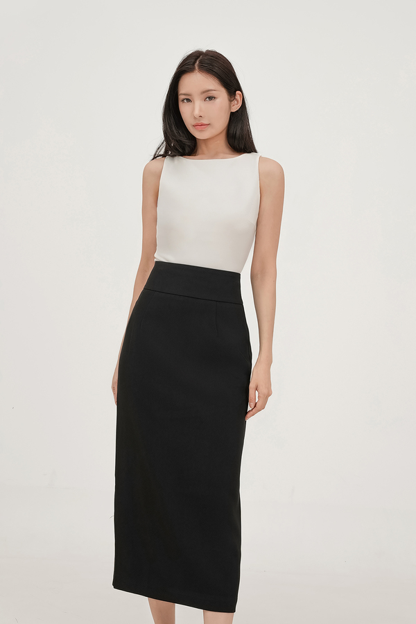 Milena Pencil Maxi Skirt