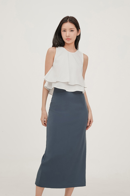 Milena Pencil Maxi Skirt