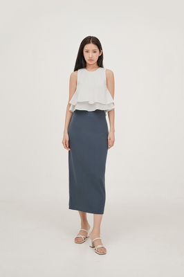 Milena Pencil Maxi Skirt