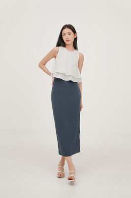 Milena Pencil Maxi Skirt