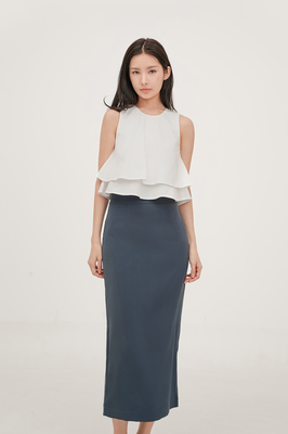 Milena Pencil Maxi Skirt