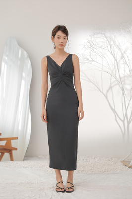 Kristel Ruched Maxi Dress