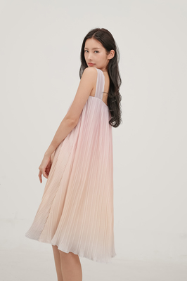 Paradise Pleated Midi Dress