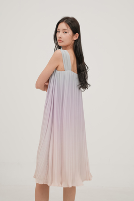 Paradise Pleated Midi Dress