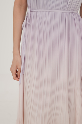 Paradise Pleated Midi Dress