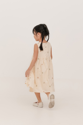 KIDS Solstice Embroidered Ribbon Dress