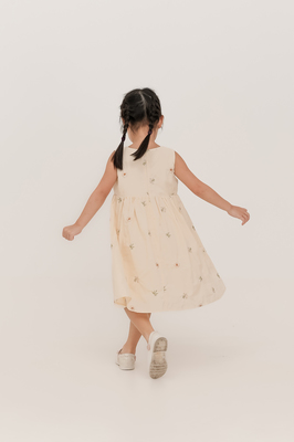 KIDS Solstice Embroidered Ribbon Dress