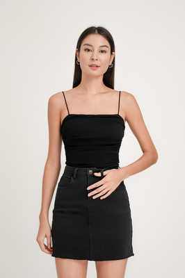 Gigi Padded Ruched Top