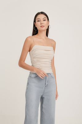 Gigi Padded Ruched Top