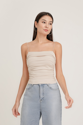 Gigi Padded Ruched Top