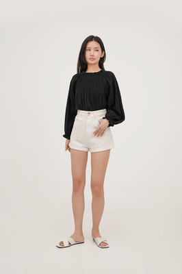 Lia Ruffle Blouson