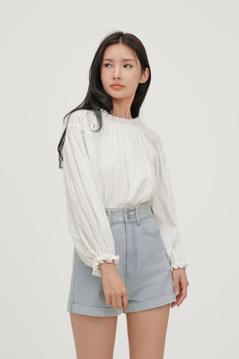 Lia Ruffle Blouson