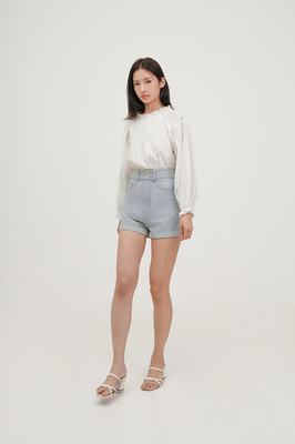 Lia Ruffle Blouson