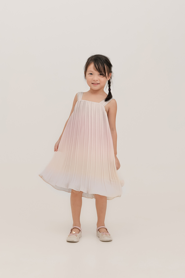 KIDS Paradise Pleated Dress