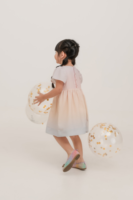 KIDS Paradise Flutter Sleeve Dress