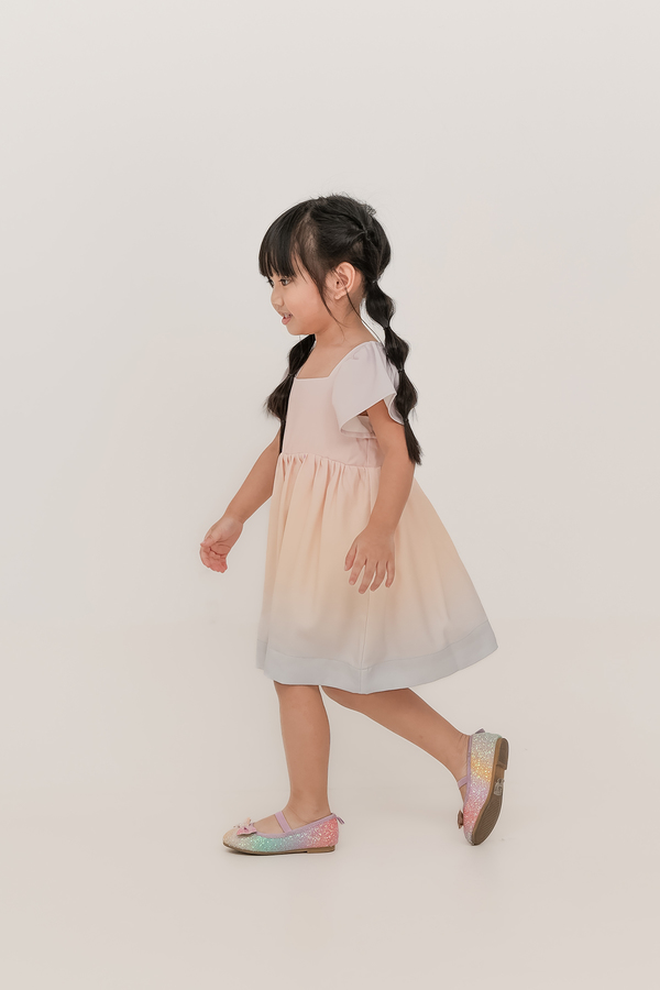 KIDS Paradise Flutter Sleeve Dress