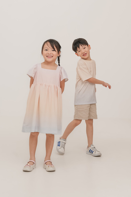 KIDS Paradise Flutter Sleeve Dress