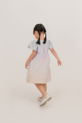 KIDS Paradise Flutter Sleeve Dress