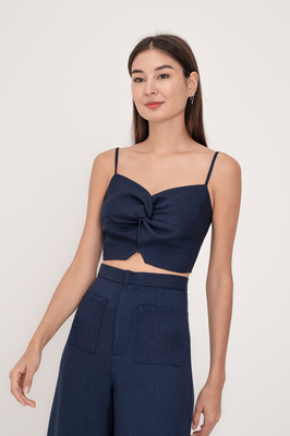 Jules Knotted Crop Top