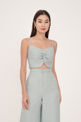 Jules Knotted Crop Top