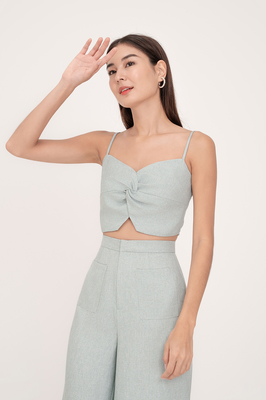 Jules Knotted Crop Top