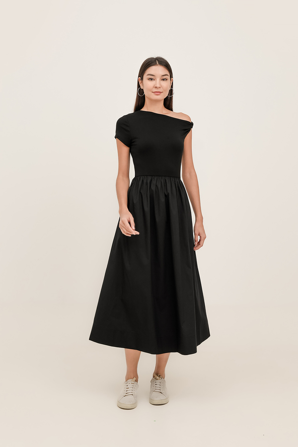 Jody Asymmetric Contrast Maxi