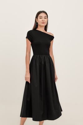 Jody Asymmetric Contrast Maxi