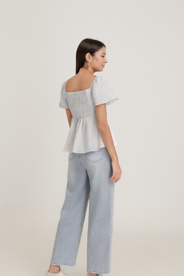 Memento Sweetheart Sleeve Top