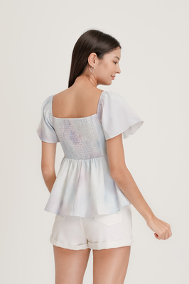 Memento Sweetheart Sleeve Top