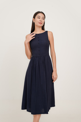 Poise Corset Midi Dress