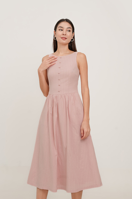 Poise Corset Midi Dress