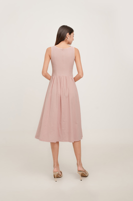 Poise Corset Midi Dress