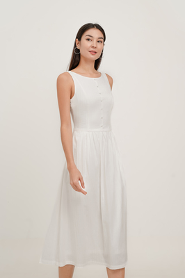 Poise Corset Midi Dress