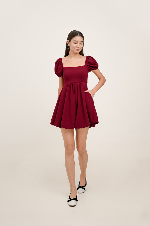 Bouffee Bubble Hem Playsuit