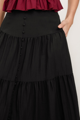 Zoie Tiered Maxi Skirt