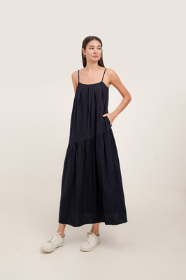 Evalyn Broderie Tent Maxi Dress