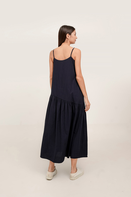 Evalyn Broderie Tent Maxi Dress