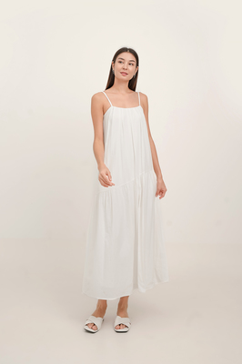 Evalyn Broderie Tent Maxi Dress