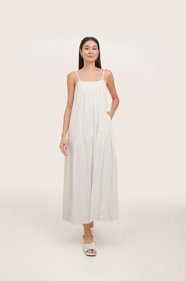 Evalyn Broderie Tent Maxi Dress