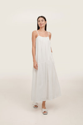 Evalyn Broderie Tent Maxi Dress