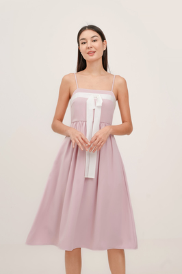 Wish Bow Midi Dress