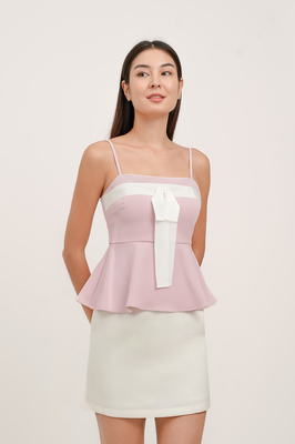 Wish Bow Peplum Top